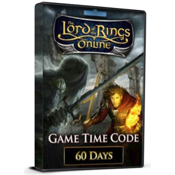 Lord of the Rings Online 60 Days Time Card Cd Key Lotro Europe