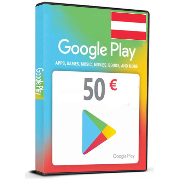 Google Play AT 50 EUR (Austria) Key Card