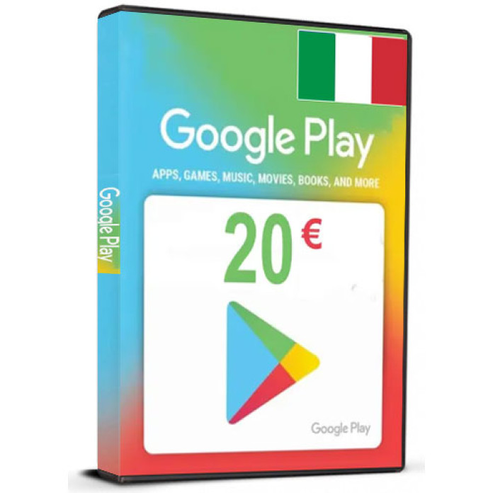 Google Play IT 20 EUR(Italy) Key Card