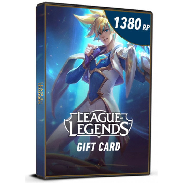 League Of Legends 1380 Riot Points EU WEST 