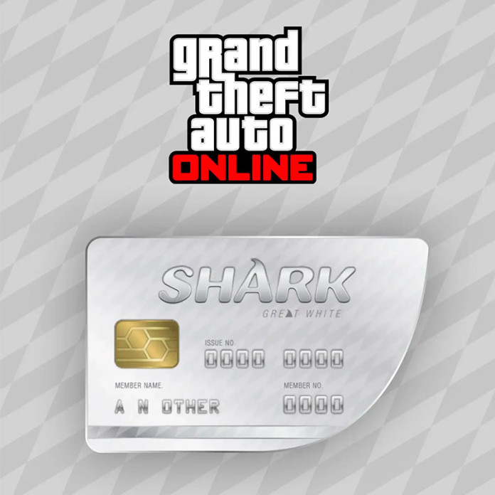 Grand Theft Auto Online The Great White Shark Cash Card 