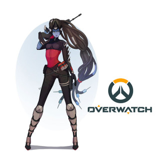 Overwatch Widowmaker Noire Skin  Battlenet