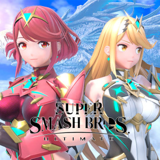 Super Smash Bros. Ultimate Challenger Pack 9: Pyra Mythra Min DLC  Nintendo Switch Europe